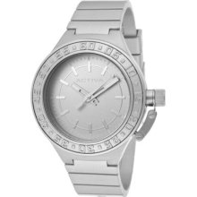 Activa By Invicta Women's Aa301-019 Silver Tone Polyurethane Watch $99