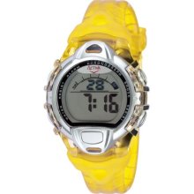 Activa Watches Midsize Plastic Digital Watch in Yellow
