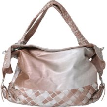 Adi Designs Bags Handbags & Accessories Women's Weave Detailed Zipper