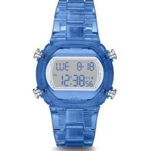 Adidas Candy Multi Function Digital Watch Blue Clear Adh 6507