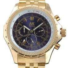 Ak-homme Mens Automatic Mechanical Wrist Watch Ak128