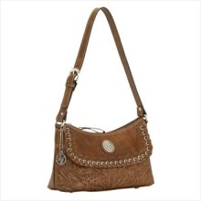 American West Harvest Moon Zip-Top Shoulder Bag