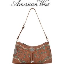American West LADY LACE Shoulder Bag LCBT285 Womens