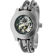Android Men Hydraumatic G7 Skeleton Automatic Watch Sainless Steel Case