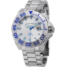 Android Men's Ad442bs Divemaster Silverjet 500 Automatic Blue Watch