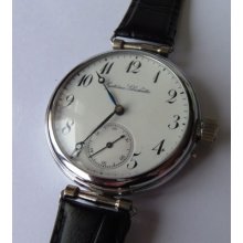 Antique Systeme Glashutte Pocket Watch Style Wristwatch Chronometer C 1900s
