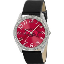 Arkansas Razorbacks Game Time Glitz Wrist Watch