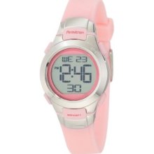 Armitron Women's 45/7012pnk Chronograph Pink Digital Watch Wrist Watches