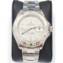 Authentic Rolex Watch Oyster Perpetual Yacht Master Steel 16622 Platinum Beze