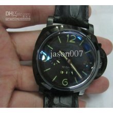 Automatic Men Mechanical Watches Radiomir 10 Days Gmt P005 Silver Ca