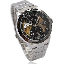 Automatic Sport Mechanical Wrist Men Boy Watch MF13