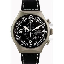 Avio Milano 50 Mm Mens Avi 50 Mm Type G Chronograph Black Watch ...