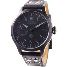 Azimuth Militare Jagdbomber PVD Black Knight Mechanique Wrist Watch