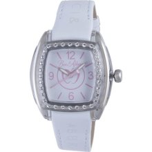 Baci Abbracci Women's White Patent Leather Watch ...