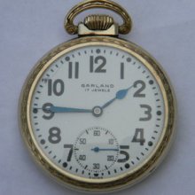 Ball Watch Co Garland 17 Jewels Sz 12 Pocket Watch Gf Unadjusted