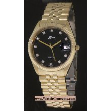 Belair Men Sport wrist watches: Rolex Style Diamond Dial a4600-blk