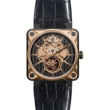 Bell & Ross BR 01 Tourbillon Pink Gold Titanium
