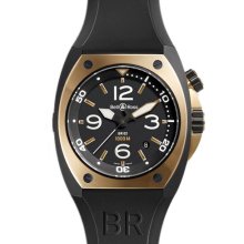 Bell & Ross BR 02 Automatic Pink Gold Carbon Finish