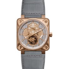 Bell & Ross BR 01 Tourbillon Pink Gold Aluminum