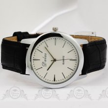 Best Concise White Dial Casual Fashion Quartz Women Thin Hand Wrist Watch St22