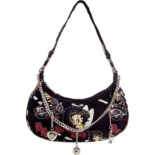 Betty Boop Purse Hobo With Charms