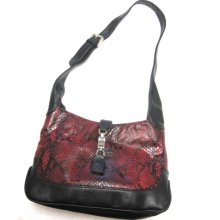 Black Red Purse Giani Bernini Handbag