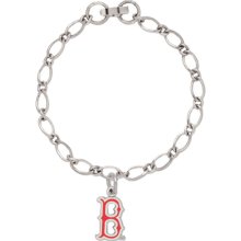 Boston Red Sox Women's Silver-Tone Charm Bracelet