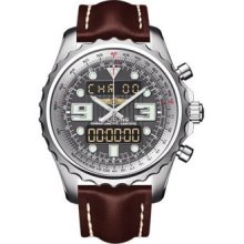 Breitling Chronospace Stainless Steel A7836534/F551-leather-brown-tang