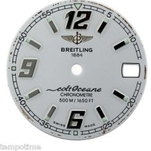 â—†â—†breitling Colt Oceane Ladies Silver Dial For Watch 100% Authentic Oceanneâ—†â—†