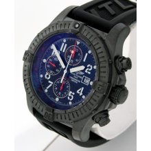 Breitling Super Avenger Chronograph W/date Rare Pvd Limited Edition 48mm Watch.