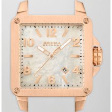 Brera Stella Rose Gold IP Head with Mother-of-Pearl Dial