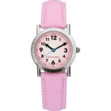 Cannibal Unisex Quartz Watch With Purple Dial Analogue Display And Pink Plastic Or Pu Strap Ck037-16