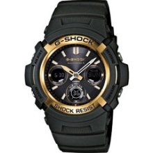 Casio Awg-m100a-3aer Water Resistant Solar Powered G-shock Watch Awgm100a-3a