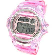 Casio Baby-g Digital Resin 200m Ladies Watch Bg169r-4