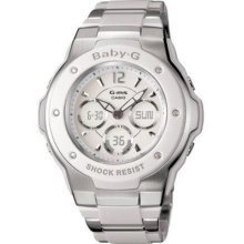 Casio Baby-g Msg-300c-7b1jf G-ms Dial Color White