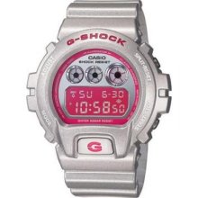 Casio G-shock Dw-6900-wrist Watch Nbd7 Woman Fuchsia Resin Digital Watch Zxc