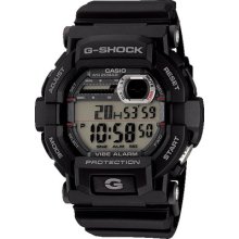 Casio G-shock Gd-350-1jf Vibe Alarm Vibration Auto Calendar World Time Watch