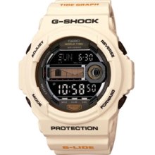 Casio G-Shock GLX150 G-Lide Watch - WHT - white regular