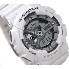 Casio G-shock, Large Face, Magnetic Resistant, Ga110c Ga-110c-7a, White
