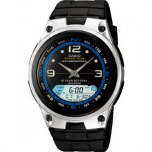 Casio Illuminator Fishing Gear Dual Time AW-82-1AV AW82 Watch