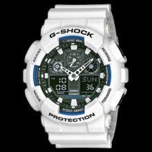 Casio Men's G-shock X-large White Sports Watch Ga100a-7