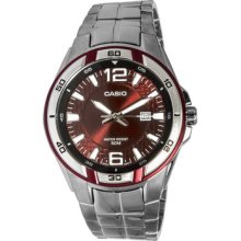 Casio Sport Day-date Men's Watch Mtp-1305d-4a Mtp-1305d-4 Mtp1305d