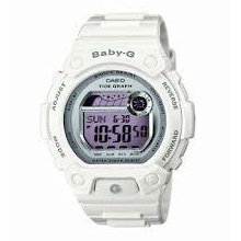 Casio Womens Blx103-7cr Baby-g G-lide Digital Mirror Dial Sport Watch