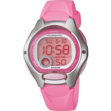 Casio Women's Lw200 4bv Digital Pink Resin Strap Watch Wrist Watches Sport