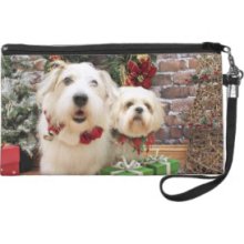 Christmas - Basset X Maggie - Shih Tzu X Walter Wristlet