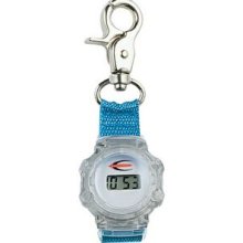 Clip-it Fob Style Digital Unisex Keychain Watch - Royal Blue
