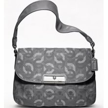 Coach Kristin Chain Link Top Handle Gunmetal Bag $158