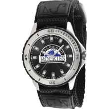 Colorado Rockies Veteran Black Sports Watch