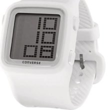 Converse White VR002150 Unisex VR002150 Scoreboard Icon White Digital Watch