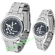 Couple Pair of Watches for Man's & Lady's Fere Wristwatch